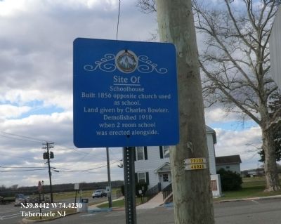 Site of Schoolhouse Marker image. Click for full size.