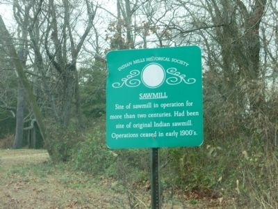 Sawmill Marker. Click for full size. Sawmill Marker image. Click for full size.