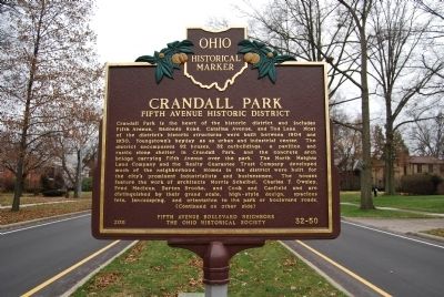 Crandall Park Marker image. Click for full size.