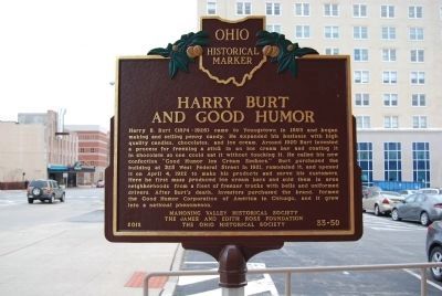 Harry Burt and Good Humor Marker image. Click for full size.