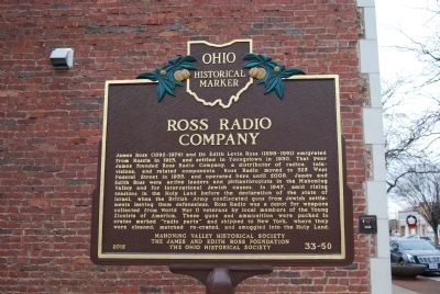Ross Radio Company Marker image. Click for full size.
