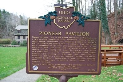 Pioneer Pavilion Marker image. Click for full size.