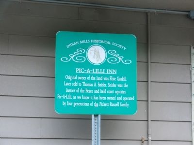 Pic-A-Lilli Inn Marker image. Click for full size.