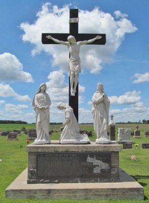 St Joseph's Church and School Marker. Click for full size. St Joseph's Church and School Marker image. Click for full size.