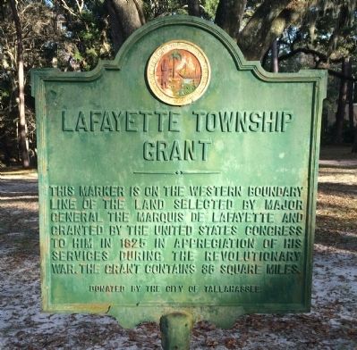 Lafayette Township Grant Marker image. Click for full size.