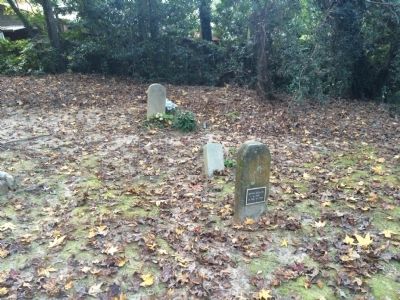 Plantation Cemetery Graves image. Click for full size.
