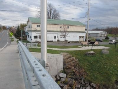 Southward on Madrid Stone Bridge - NY 345 image. Click for full size.