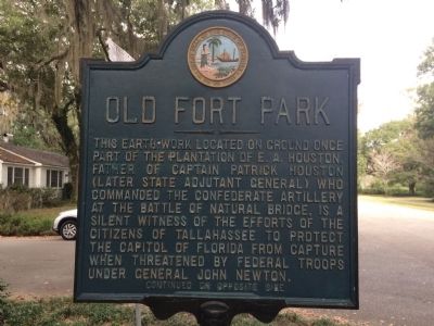 Old Fort Park Marker (Front) image. Click for full size.