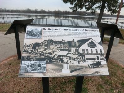 Burlington County’s Historical Downtown Marker image. Click for full size.