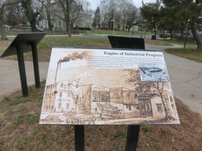 Engine of Industrial Progress Marker. Click for full size. Engine of Industrial Progress Marker image. Click for full size.
