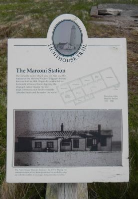 The Marconi Station Marker image. Click for full size.