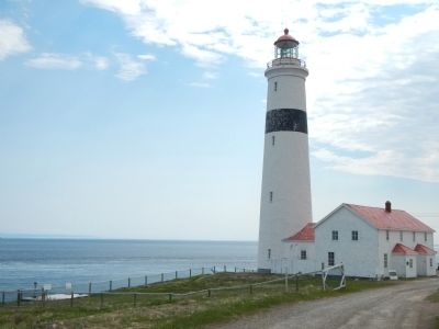 The Point Amour Lighthouse. Click for full size. The Point Amour Lighthouse image. Click for full size.