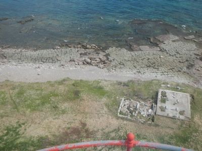 The Diaphone foundation, view from the lighthouse image. Click for full size.