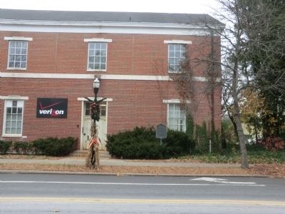 Site of Cox's Tavern Marker. Click for full size. Site of Cox's Tavern Marker image. Click for full size.