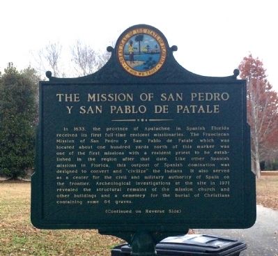 The Mission of San Pedro y San Pablo de Patale Marker image. Click for full size.