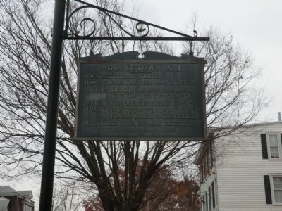 Moorestown, N.J. Marker. Click for full size. Moorestown, N.J. Marker image. Click for full size.