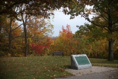 Niagara River Recreation Trail Marker. Click for full size. Niagara River Recreation Trail Marker image. Click for full size.