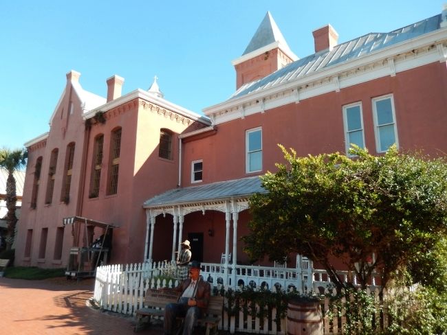 The Old St. Johns County Jail (<i>south end view</i>). Click for full size. The Old St. Johns County Jail (<i>south end view</i>) image. Click for full size.