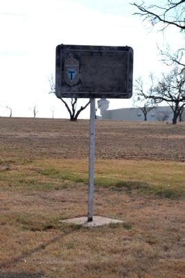 The Texas 36th Division Memorial Highway Marker image. Click for full size.