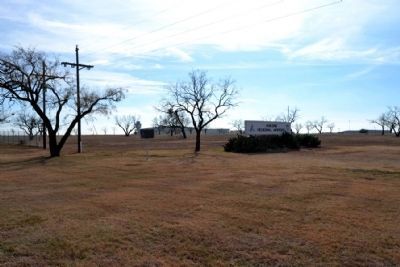 Marker at Main Entrance to Abilene Regional Airport. Click for full size. Marker at Main Entrance to Abilene Regional Airport image. Click for full size.