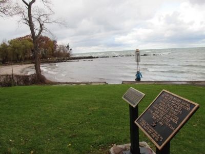 Restored Remounted Marker and 2014 Dedication Plaque. Click for full size. Restored Remounted Marker and 2014 Dedication Plaque image. Click for full size.