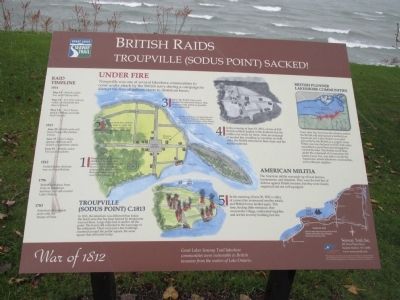 British Raids Marker image. Click for full size.