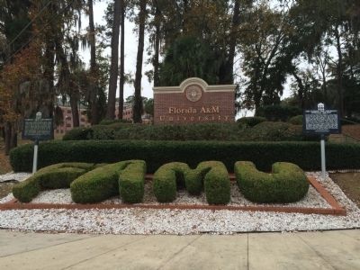 The Florida A&M University entrance image. Click for full size.