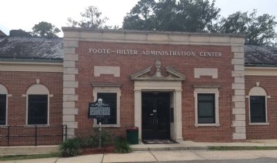 Foote-Hilyer Administration Center entrance image. Click for full size.