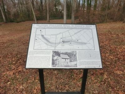 Glover Fulling Mill & Kings Run Marker. Click for full size. Glover Fulling Mill & Kings Run Marker image. Click for full size.