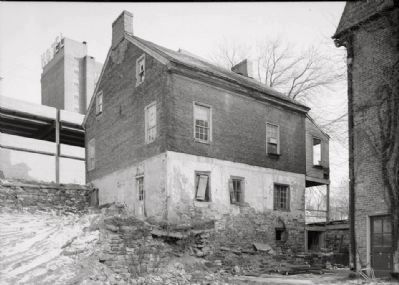 <i>NORTH AND WEST ELEVATION - Grist Miller's House, 459 Old York Road, Bethlehem,…</i> image. Click for full size.