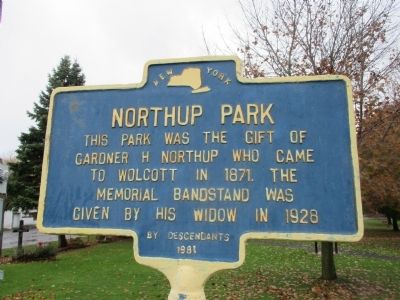 Northup Park Marker image. Click for full size.