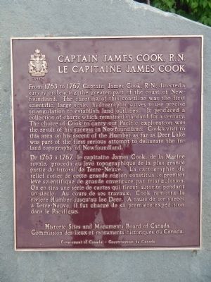 Captain James Cook, R.N. Marker image. Click for full size.