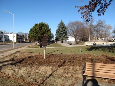 Honey Creek Settlement Marker image. Click for full size.