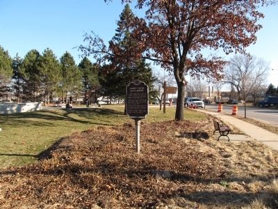 Honey Creek Settlement Marker image. Click for full size.