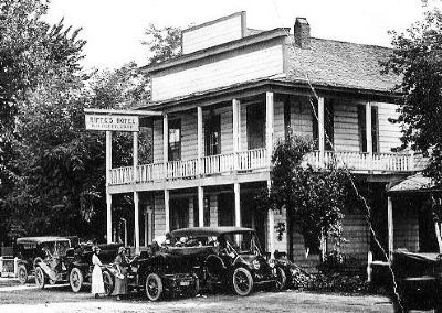 The Tallman Hotel in the 1920s image. Click for full size.