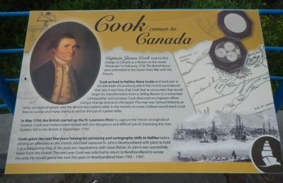 Cook comes to Canada panel image. Click for full size.