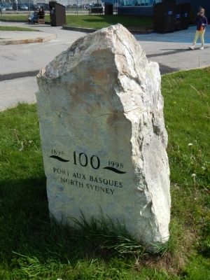 Port aux Basques - North Sidney Marker image. Click for full size.