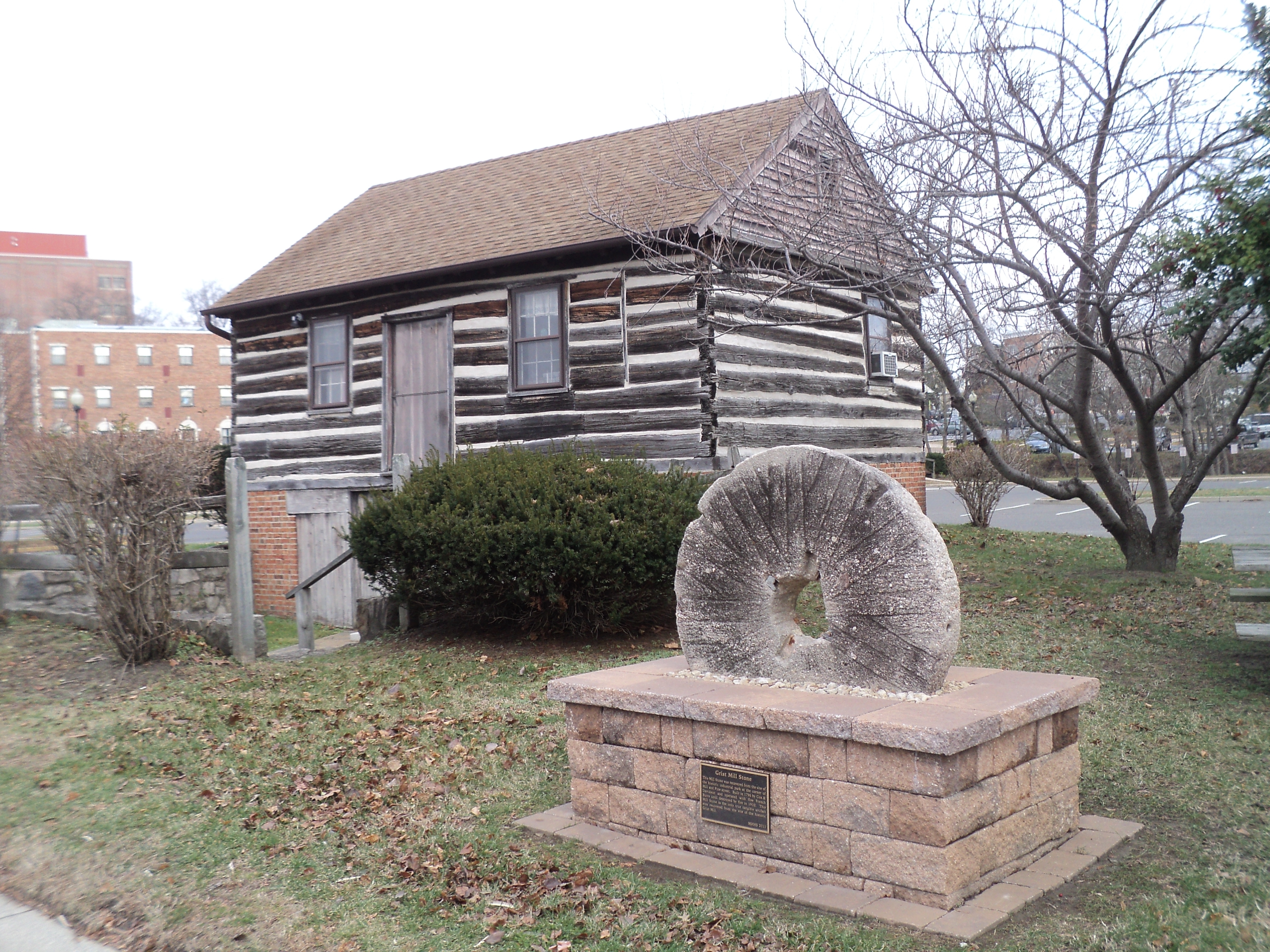 Grist Mill Stone in Mount Holly
