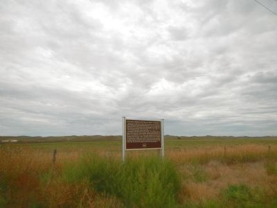 Stuart�s 1812-13 Astorian Party Campsite Marker image. Click for full size.