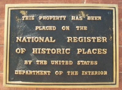 Meisner Bank Building NRHP Marker. Click for full size. Meisner Bank Building NRHP Marker image. Click for full size.
