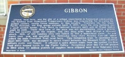 Gibbon Marker image. Click for full size.