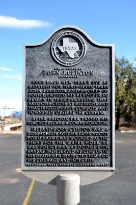 Site of Curfew by John J. Clinton Marker image. Click for full size.