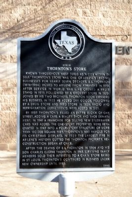 Site of Thornton's Store Marker image. Click for full size.