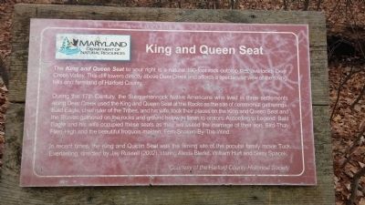 King and Queen Seat Marker image. Click for full size.