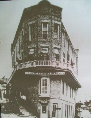 Marker Photo of First Flat-Iron Bldg image. Click for full size.
