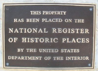 The Perry House - Basin Park Hotel NRHP Marker image. Click for full size.