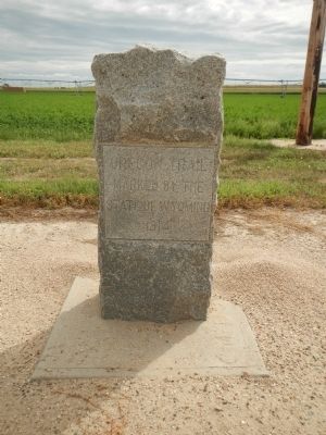 Oregon Trail Marker. Click for full size. Oregon Trail Marker image. Click for full size.