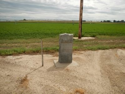 Oregon Trail Marker. Click for full size. Oregon Trail Marker image. Click for full size.