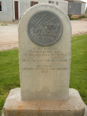 To all Pioneers Marker. Click for full size. To all Pioneers Marker image. Click for full size.