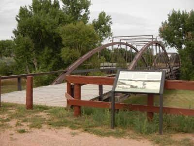 Spanning a Century: End of an Era Marker. Click for full size. Spanning a Century: End of an Era Marker image. Click for full size.
